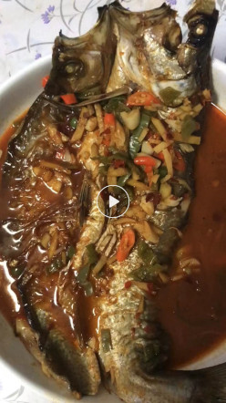 Pan-Fried Spotted Snakehead