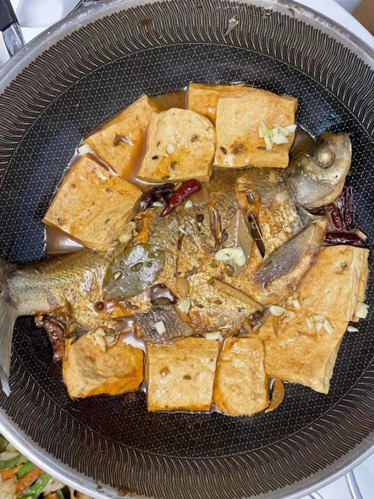Braised Bream with Tofu