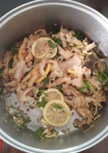 Finished Boneless Chicken Feet