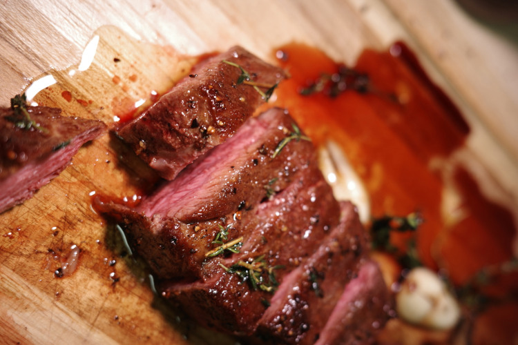 Finished Steak