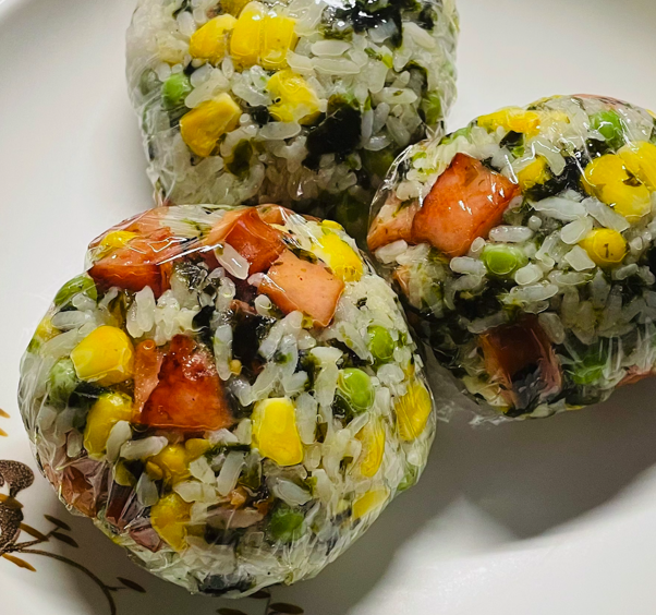 Ham Rice Ball
