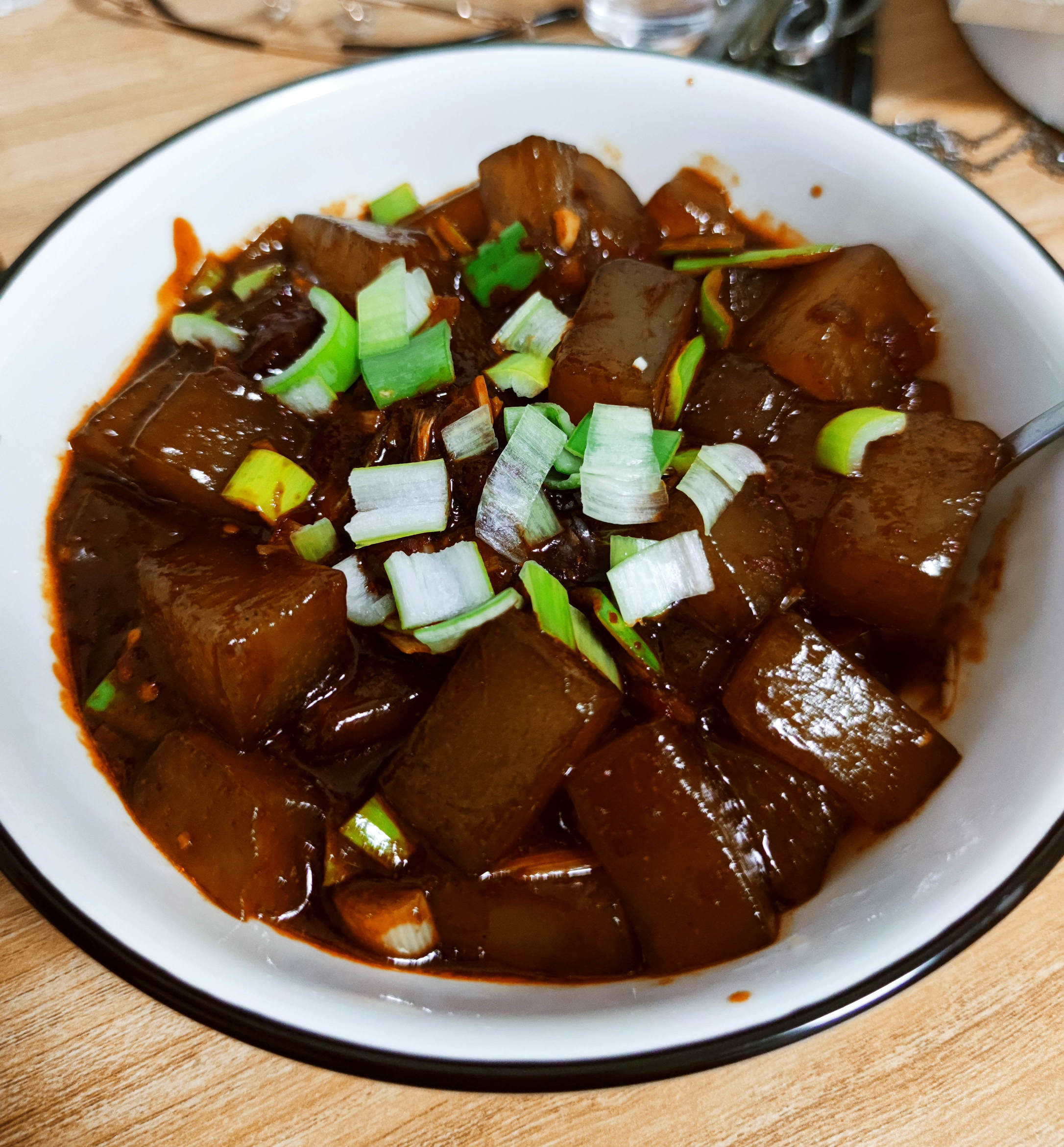 Finished Stir-Fried Jelly Noodles