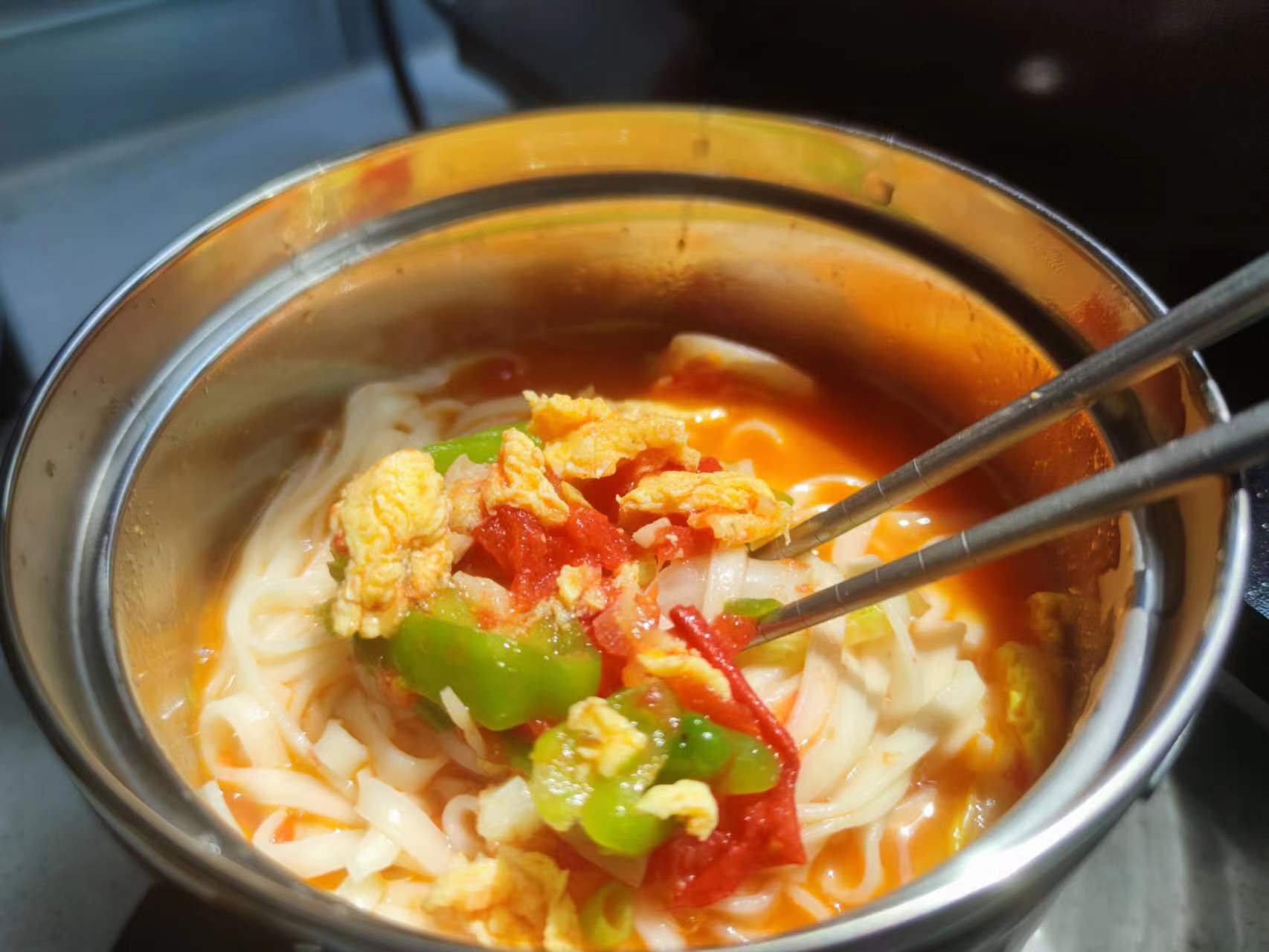 Tomato Egg Noodles