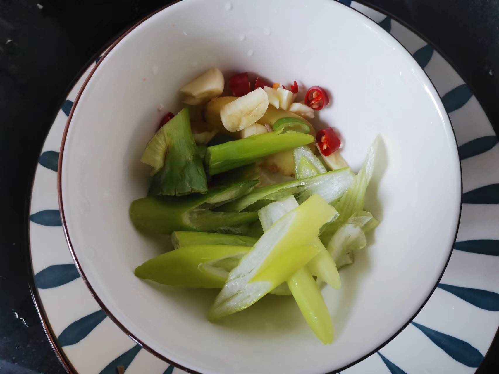 Example dish result