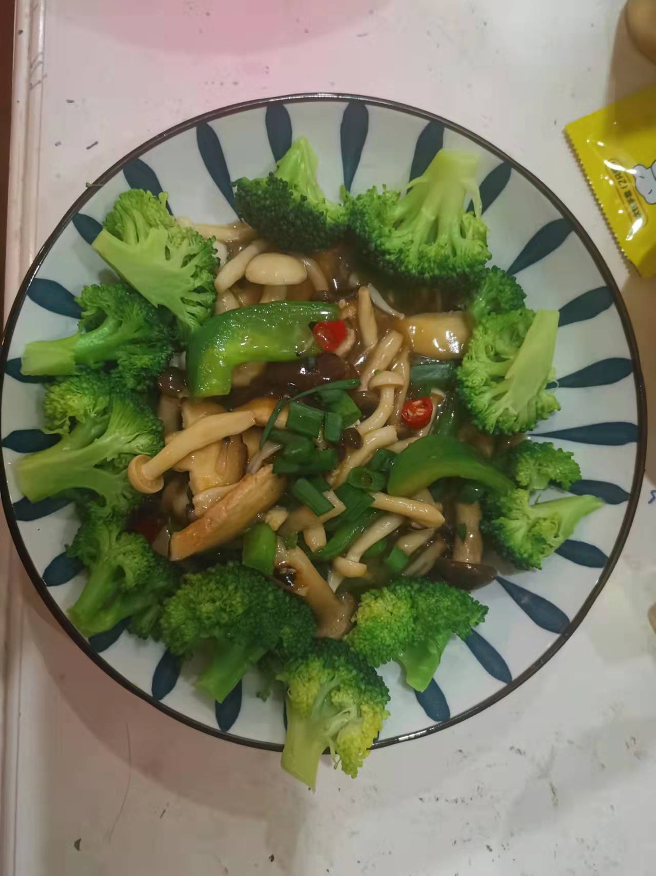 Example finished dish
