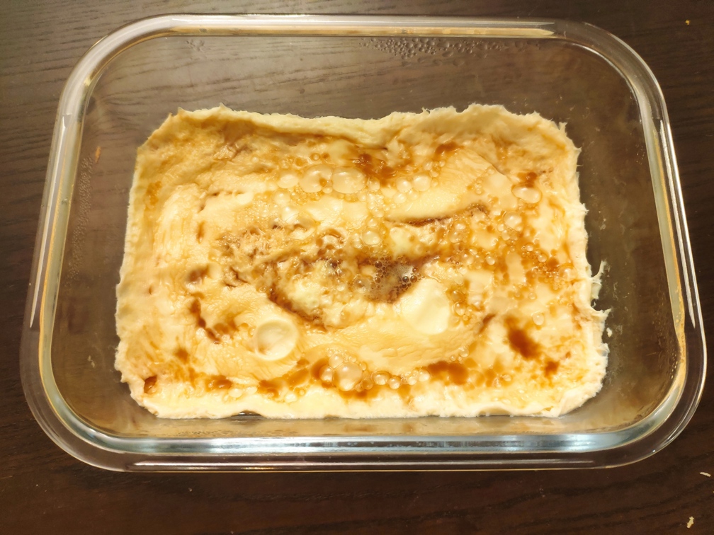 Steamed Egg Custard Finished Product